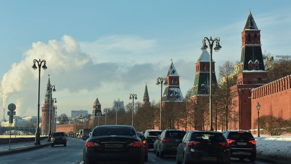 Кремлевская набережная в Москве - Sputnik Беларусь