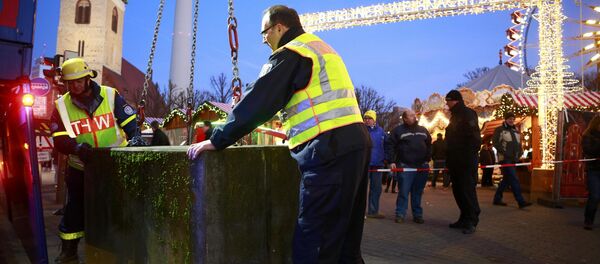 Бетонные блоки в Берлине - Sputnik Беларусь