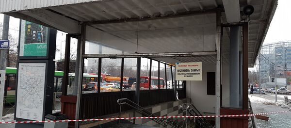 В переходе у метро Коломенская в Москве произошел взрыв - Sputnik Беларусь