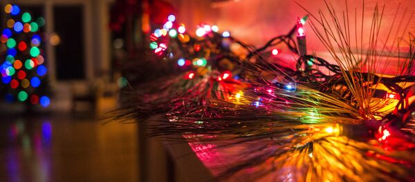 Новогодняя гирлянда - Sputnik Беларусь