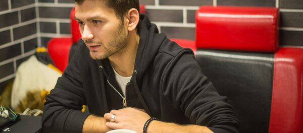 Солист группы Nuteki Михаил Нокарашвили Солист группы Nuteki Михаил Нокарашвили - Sputnik Беларусь