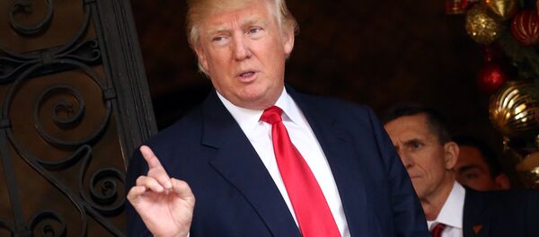 Избранный президент США Дональд Трамп Избранный президент США Дональд Трамп - Sputnik Беларусь