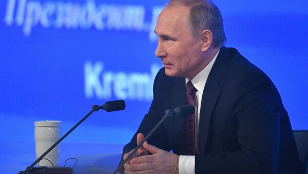 LIVE: Большая пресс-конференция президента РФ Владимира Путина - Sputnik Беларусь