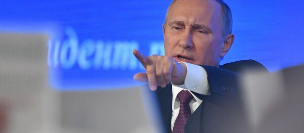 Президент РФ Владимир Путин - Sputnik Беларусь