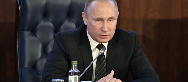 Президент России — верховный главнокомандующий Вооруженными силами (ВС) РФ Владимир Путин - Sputnik Беларусь