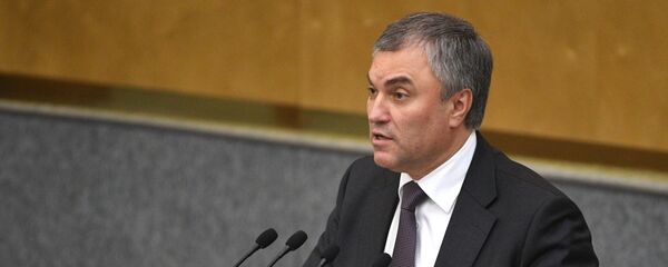 Председатель Госдуарственной Думы РФ Вячеслав Володин  - Sputnik Беларусь