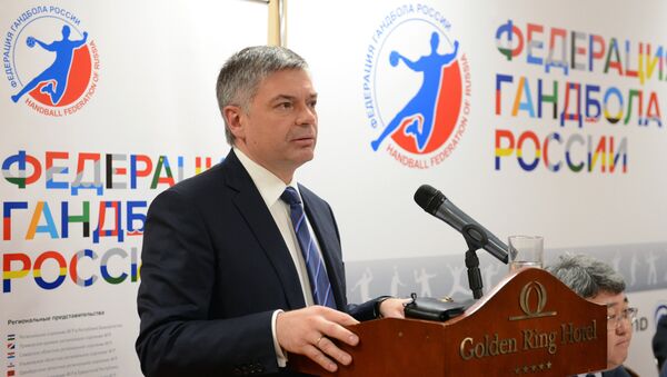 Президент Федерации гандбола России (ФГР) Сергей Шишкарев - Sputnik Беларусь