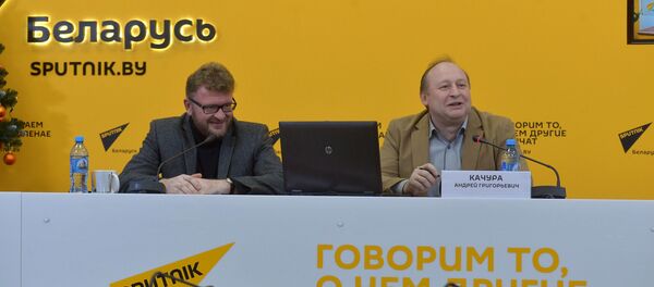 Видеомост в МПЦ Sputnik об итогах избирательных кампаний в Грузии, Молдове и Беларуси - Sputnik Беларусь