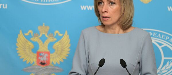Брифинг официального представителя МИД России М. Захаровой Брифинг официального представителя МИД России М. Захаровой - Sputnik Беларусь