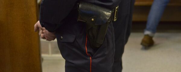 Пистолет сотрудника милиции - Sputnik Беларусь