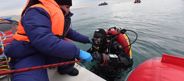 Поисково-спасательная операция на месте крушения самолета Ту-154 - Sputnik Беларусь