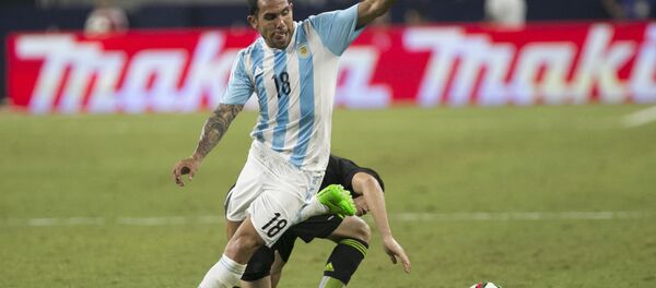 Аргентинский футболист Карлос Тевес - Sputnik Беларусь