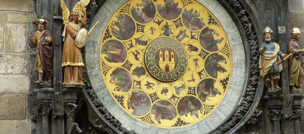 Знаки зодиака на башне в Праге Знаки зодиака на башне в Праге - Sputnik Беларусь