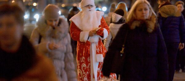 Дед Мороз в Минске - Sputnik Беларусь