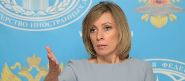 Официальный представитель министерства иностранных дел РФ Мария Захарова Официальный представитель министерства иностранных дел РФ Мария Захарова - Sputnik Беларусь