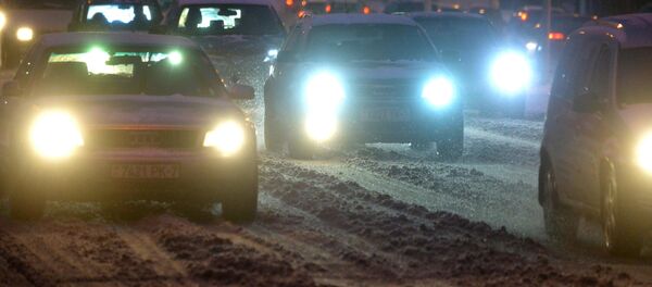 Сильный снегопад в Минске - циклон Axel, архивное фото - Sputnik Беларусь