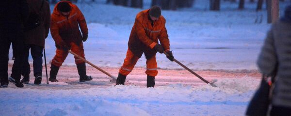 Уборка снега Уборка снега - Sputnik Беларусь