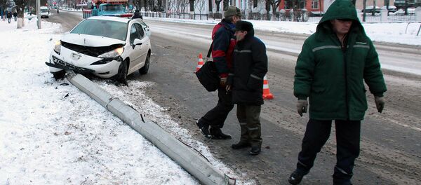 Авария в Речице - Sputnik Беларусь