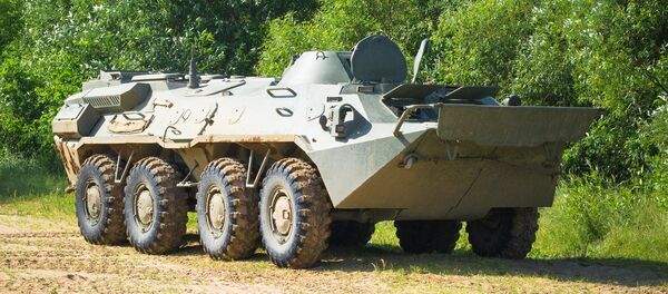 Модернизированный БТР-70МБ1 - Sputnik Беларусь