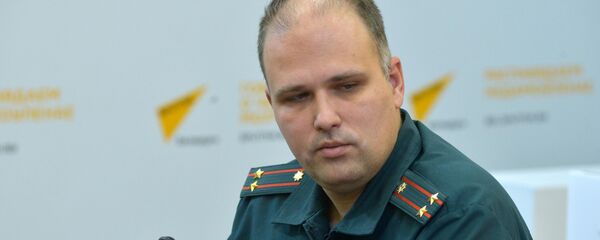 Официальный представитель МЧС Виталий Новицкий - Sputnik Беларусь