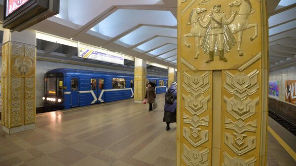 Станция метро Площадь Якуба Коласа - Sputnik Беларусь