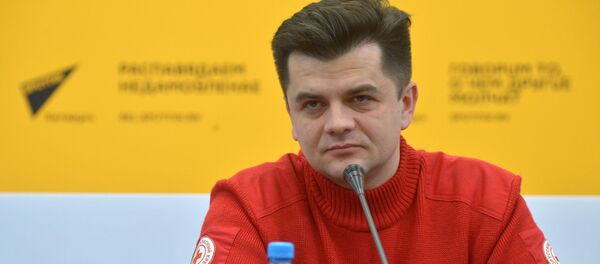 Руководитель отдела по реагированию на ЧС и розыску Белорусского общества Красного Креста Дмитрий Русаков - Sputnik Беларусь