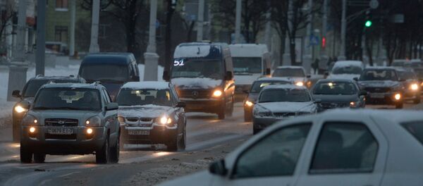 Автомобили в Минске, архивное фото - Sputnik Беларусь