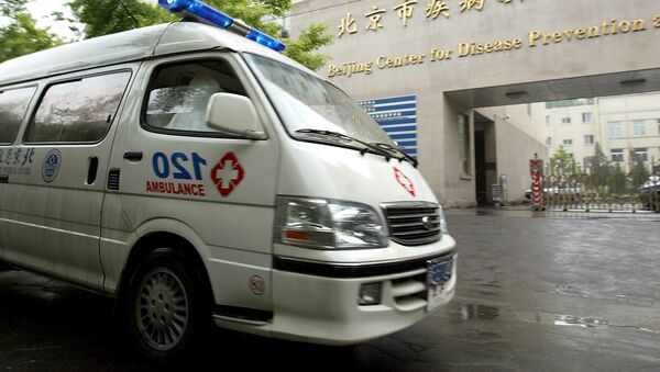 Автомобиль скорой помощи в Китае, архивное фото - Sputnik Беларусь