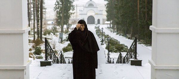 Настоятельница Cвято-Ксениевского монастыря матушка Василиcса - Sputnik Беларусь