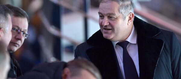 Председатель Федерации хоккея Беларуси Семен Шапиро - Sputnik Беларусь