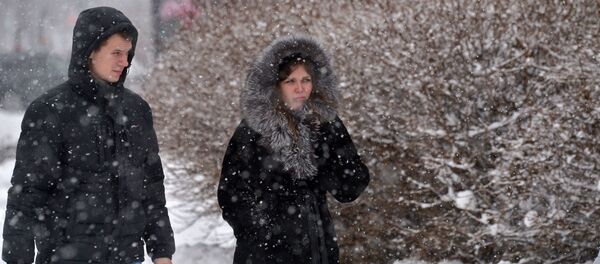 Снег и мороз в Минске - Sputnik Беларусь