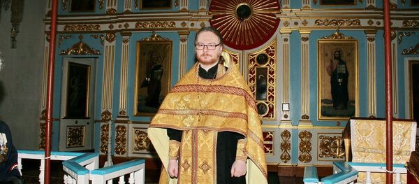 Старшыня Сінадальнага інфармацыйнага аддзела Беларускай Праваслаўнай Царквы протаіерэй Сергій Лепін Старшыня Сінадальнага інфармацыйнага аддзела Беларускай Праваслаўнай Царквы протаіерэй Сергій Лепін - Sputnik Беларусь