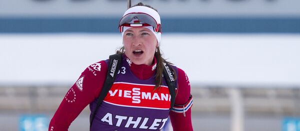 Дарья Домрачева в Оберхофе - Sputnik Беларусь