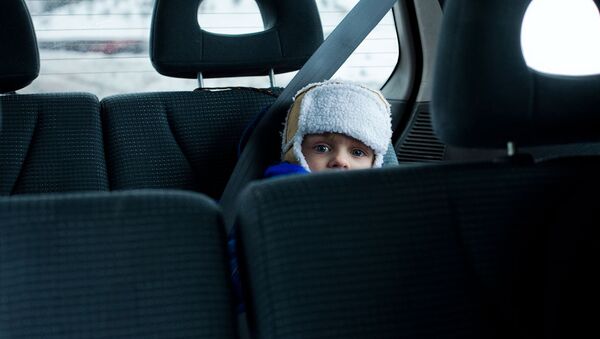 Ребенок в автомобиле - Sputnik Беларусь