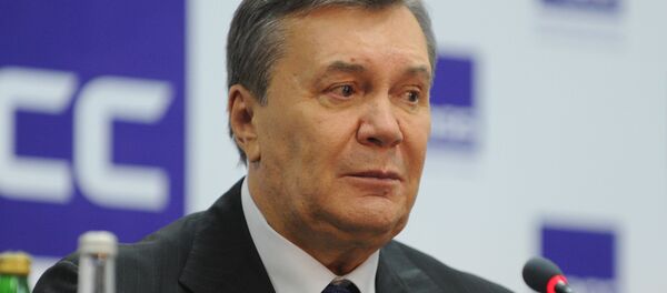Пресс-конференция экс-президента Украины В. Януковича в Ростове-на-Дону - Sputnik Беларусь