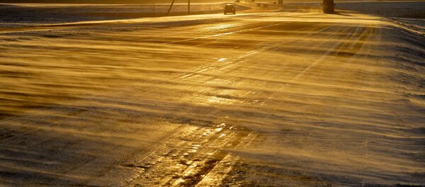 Ненастье на трассе М1 - Sputnik Беларусь