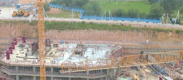 Основные этапы строительства многофункционального комплекса Газпром Центр - Sputnik Беларусь