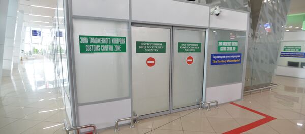 Зона мытнага кантролю, аэрапорт Мінск Зона мытнага кантролю, аэрапорт Мінск - Sputnik Беларусь