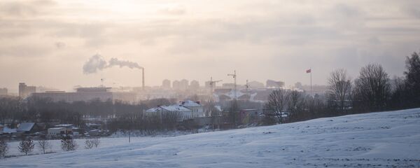 Мінск пейзаж узімку Мінск пейзаж узімку - Sputnik Беларусь