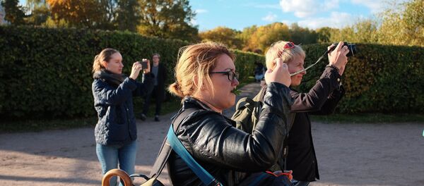 Туристы, архивное фото - Sputnik Беларусь