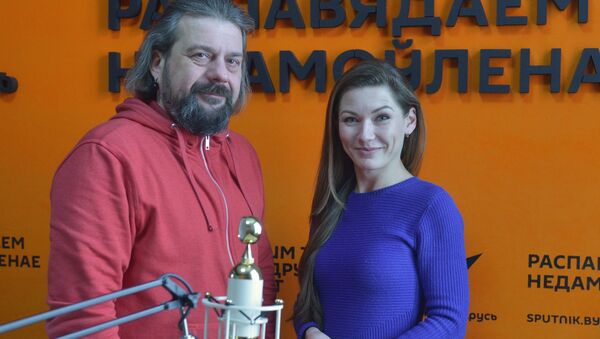 Ведущие радио Sputnik Беларусь Александр Кривошеев и Светлана Владимирова - Sputnik Беларусь