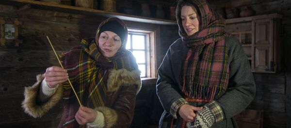 У нацыянальным адзенні - Sputnik Беларусь