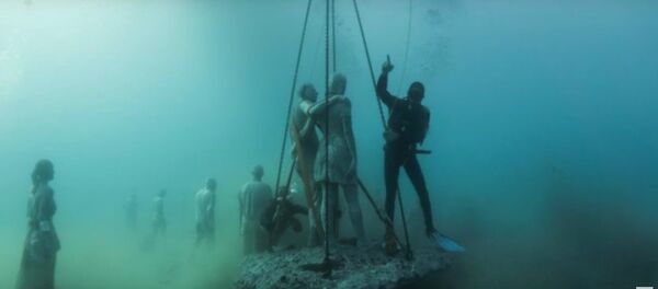 Подводные скульптуры: необычный музей открылся у острова Лансароте - Sputnik Беларусь