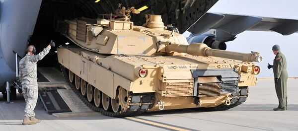 Американский танк  M1 Абрамс, архивное фото - Sputnik Беларусь