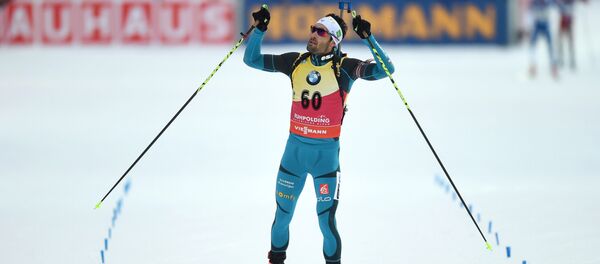 Мартен Фуркад победил в мужском спринте в Рупольдинге - Sputnik Беларусь