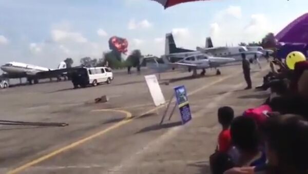 Истребитель разбился во время авиашоу в Тайланде - Sputnik Беларусь