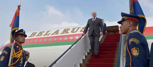 Президент Беларуси Александр Лукашенко прибыл с официальным визитом в Египет - Sputnik Беларусь