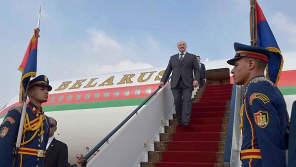 Президент Беларуси Александр Лукашенко прибыл с официальным визитом в Египет - Sputnik Беларусь