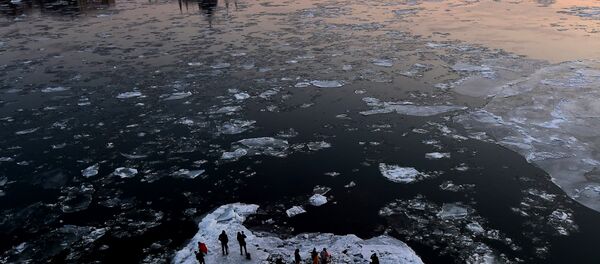 Замерзший Дунай - Sputnik Беларусь