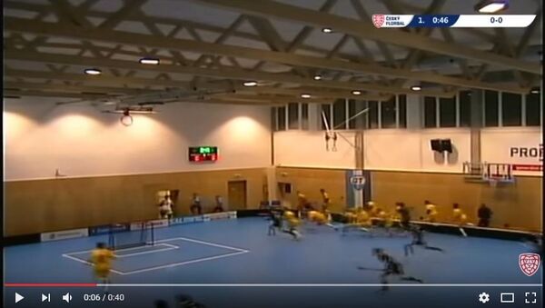 В Чехии крыша спортзала обрушилась во время матча по флорболу - Sputnik Беларусь